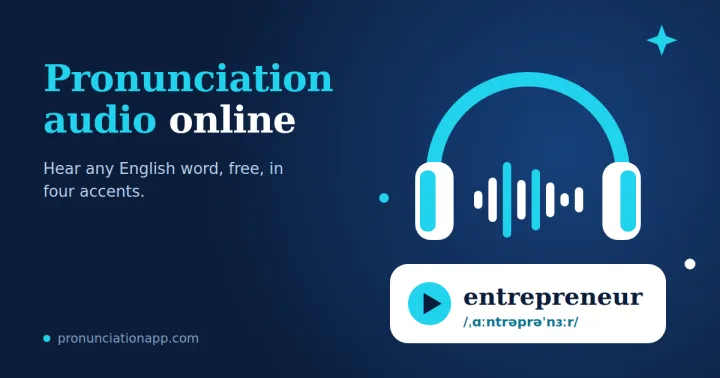 Pronunciation Audio Online: Hear Any English Word Free