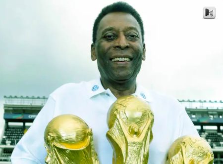 The legendary footballer Pele's journey.